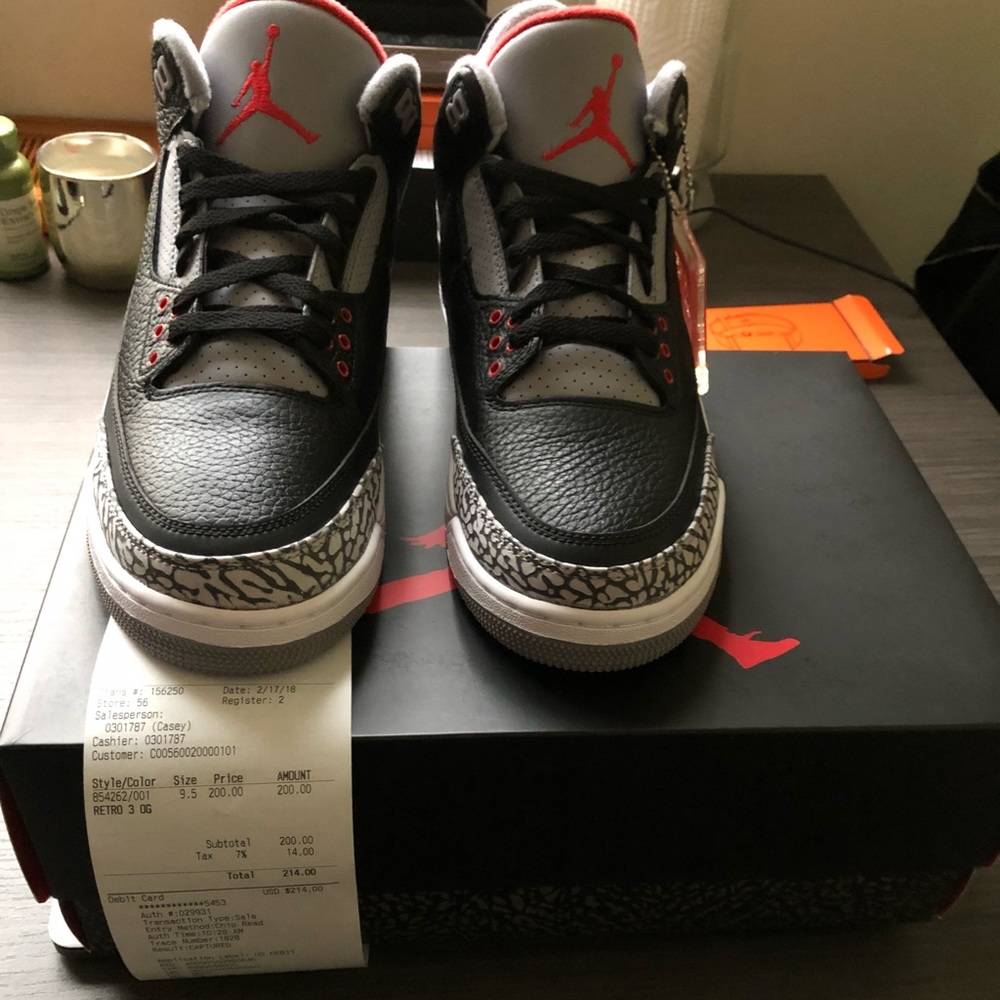 2018 air Jordan 3 BC